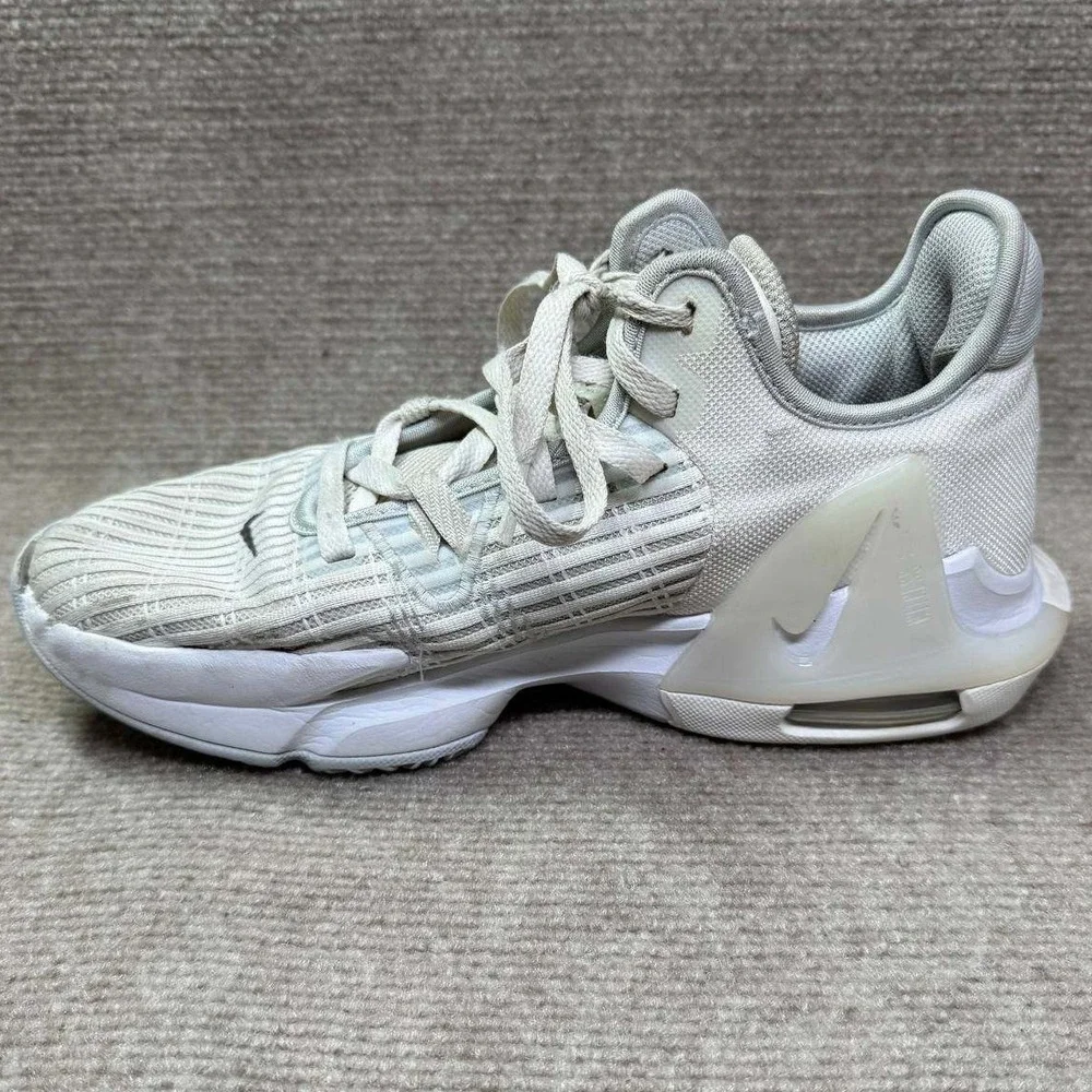Nike LeBron Witness 6 Sneakers Men 7 White Basketball Athletic Sports CZ4052-102